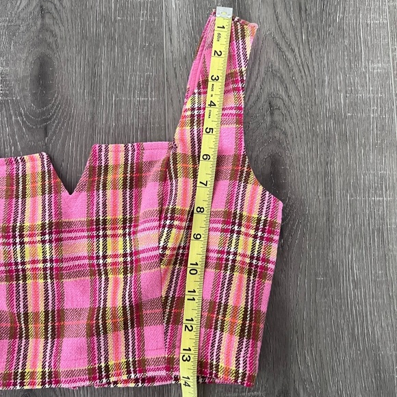 Maeve Plaid Corset Top - Picture 5 of 5